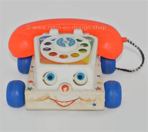 Vintage Fisher Price Chatter Toy Phone From 1961 A R C H I V E