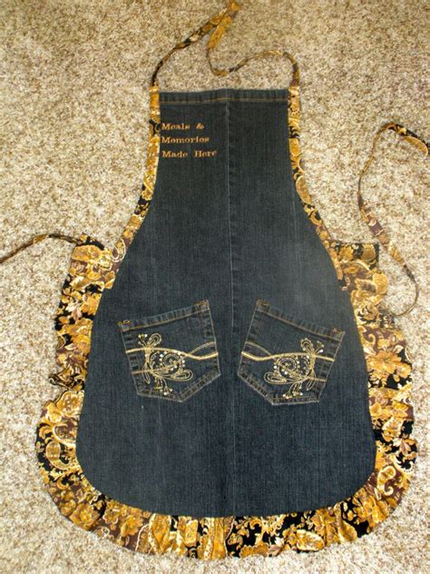 Jeans Apron Pattern Jean Apron Denim Apron Apron