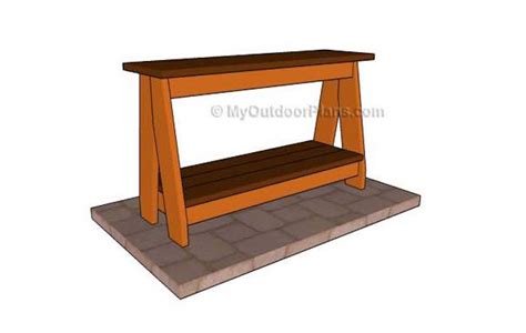 Shoe Bench Free Woodworking