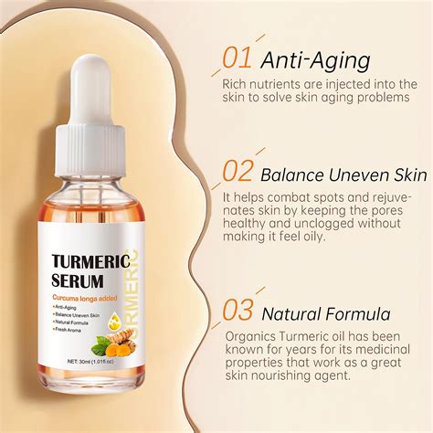 Turmeric Serum For Dark Spots Turmeric Dark Spot Corrector Serum For