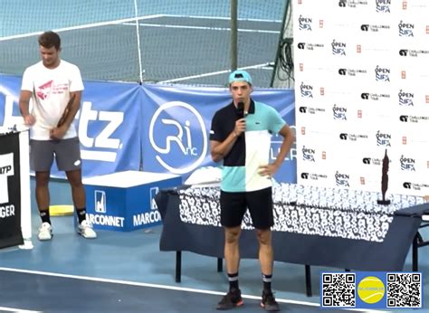 Open SIFA 2024 Vainqueur Arthur CAZAUX En Simple Et Colin SINCLAIR