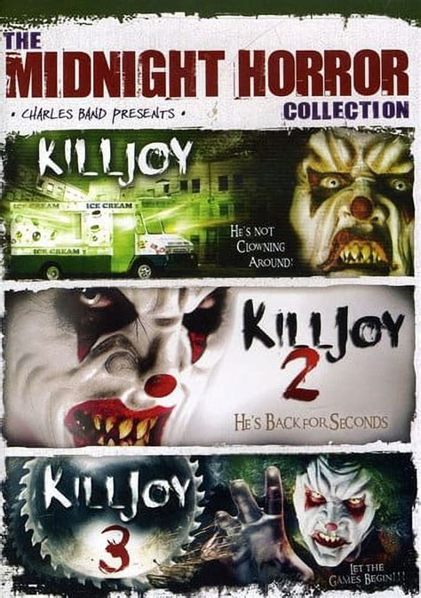 The Midnight Horror Collection Killjoy Triple Feature Dvd Walmart