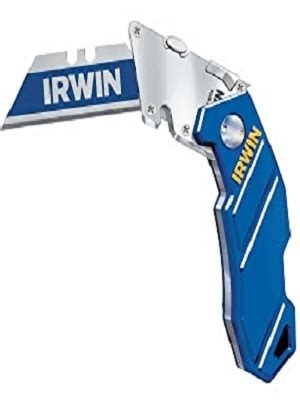 Irwin 2088600 Self Retracting Safety Knife With Ergonomic NoSlip Handle