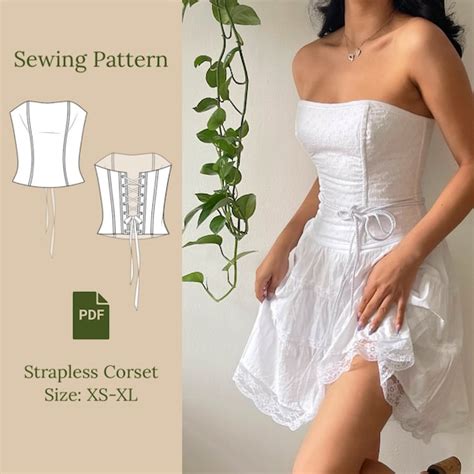 Sewing Pattern Corset At Stephanie Thomasson Blog