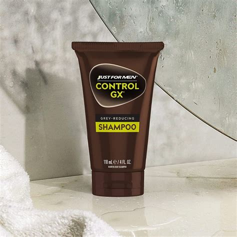 Just For Men Control Gx Shampoo Reductor Gris Mercadolibre