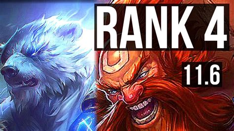 Volibear Vs Gragas Jungle Rank Kr Challenger V