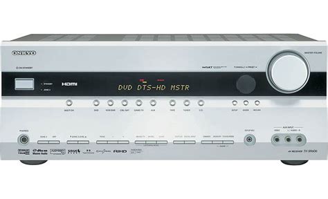 Onkyo Tx Sr606 Black Home Theater Receiver With Hdmi Switching And