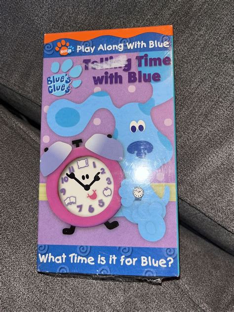 Blue S Clues Telling Time With Blue VHS Grelly USA