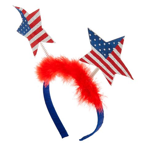 Patriotic Deely Bopper Headband Claires Us