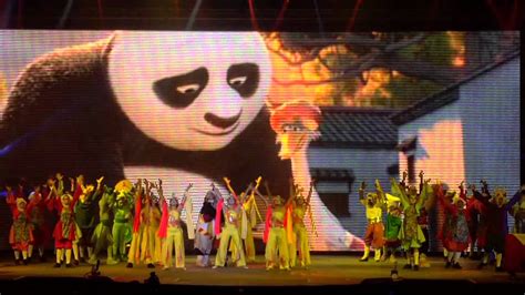 Kung Fu Panda Live Spectacular Juventud Vibra 2012 HD YouTube