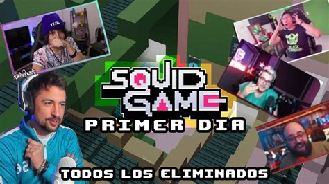 Squid Craft Game Dia 1 Las Primeras Muertes Reaccion A Todas Las