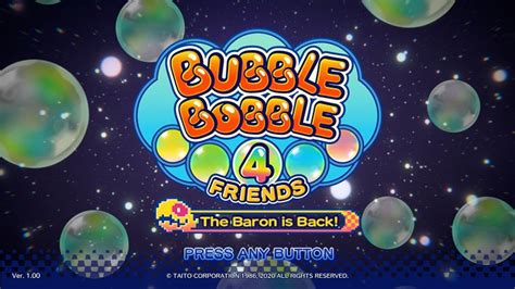 Bubble Bobble 4 Friends The Baron Is Back Review Ps4 And Switch