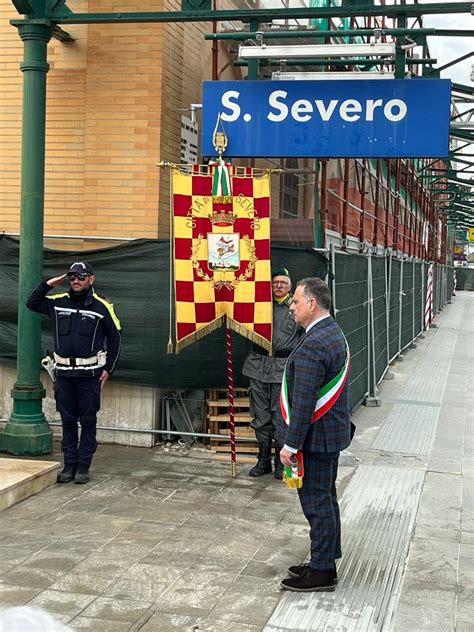 STAZIONE FERROVIARIA 3 APRILE 1989 3 APRILE 2023 IL COMUNE DI SAN