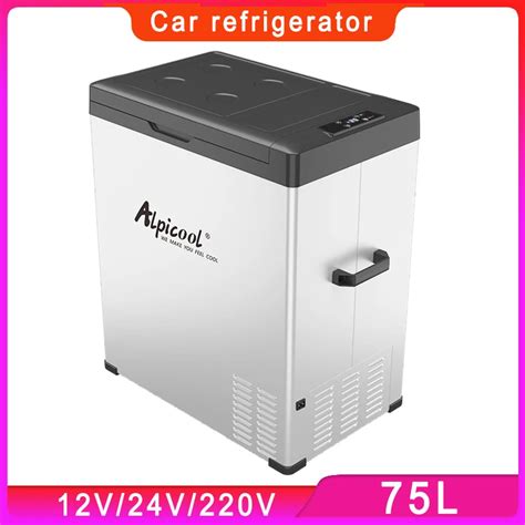 75L Alpicool Car Refrigerador Refrigerador Refrigerador Refrigerador