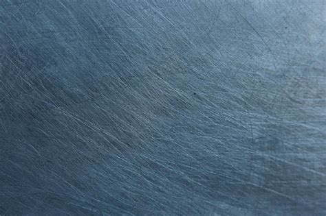 Premium Photo | Metal scratches blue background abstract / empty blank ...