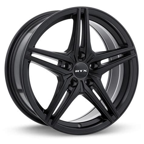 18 Inch Black Alloy Wheel Rim for Nissan 240SX, RTX 82050 18x8 5x114.3 5Lug - Walmart.com