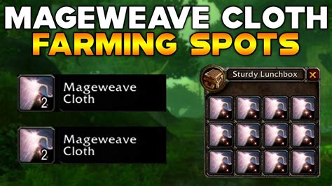 Sod Best Mageweave Cloth Farming Spots World Of Warcraft Classic