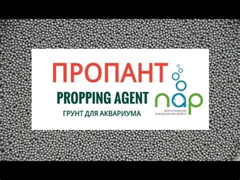 Пропант, грунт для аквариума. - YouTube