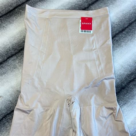 Spanx Intimates Sleepwear Spanx Oncore High Waisted Mid Thigh Short Soft Nude Poshmark