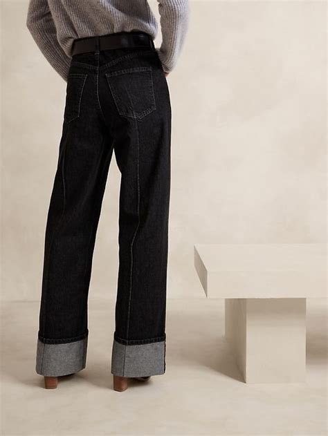 The Pintuck Jean Banana Republic A W