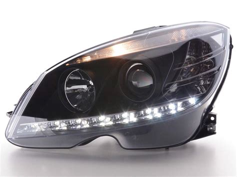 Tuning Shop Phare Daylight LED DRL Look Mercedes Classe C Type W204