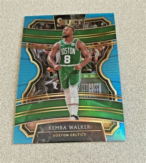 2019 20 Panini Select Concourse Light Blue Prizm 55 Kemba Walker