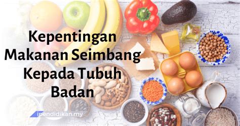 Kepentingan Makanan Seimbang Kepada Tubuh Badan Nbkomputer