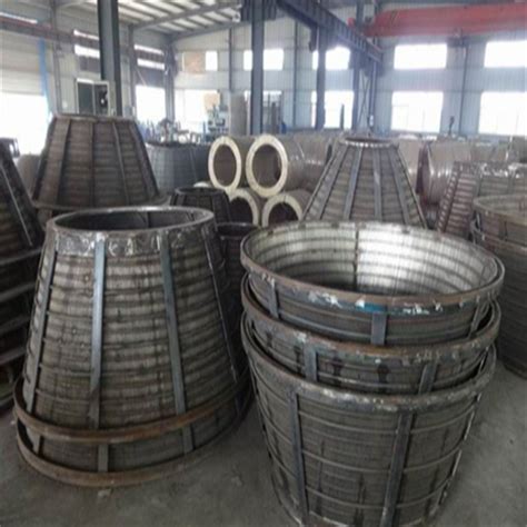 Stainless Steel Johnson Wedge Wire Screens Vee Shaped For Mining