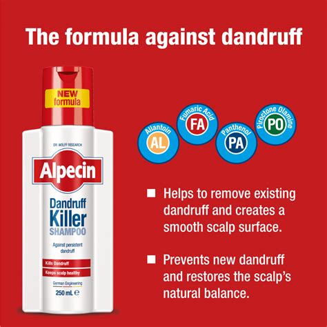 Alpecin Dandruff Killer Shampoo Powerful Anti Dandruff Defence System