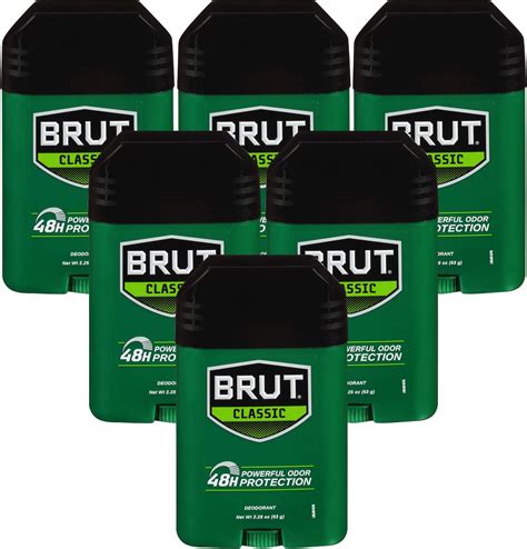 Brut Classic Round Deodorant Stick 2 5 Ounces 2 Pack Beauty And Personal Care