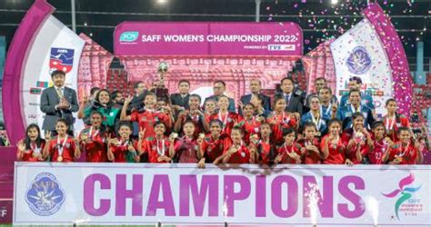 Bangladesh Lift Maiden SAFF Women S Championship