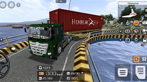 Truck Tronton Masuk Ke Pelabuhan Gilimanuk Bus Simulator Indonesia