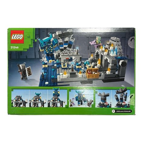 LEGO Minecraft The Deep Dark Battle Building Toy Set, 21246, 584 Piece ...