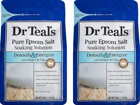 Amazon Dr Teal S Pure Epsom Salt Soaking Solution Energize With