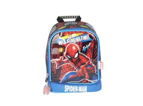 Ripley SET 3 PIEZAS SPIDERMAN MALETA LONCHERA CARTUCHERA ZZIP NEGRO