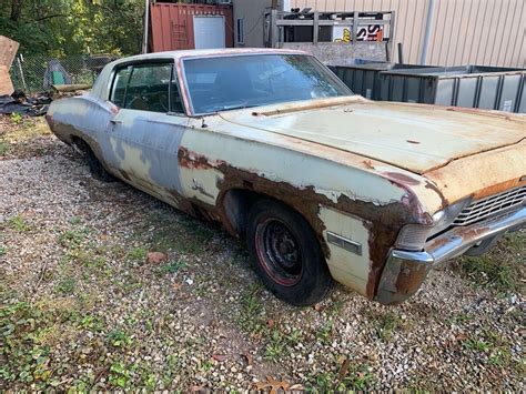 1968 Chevrolet Impala Yellow RWD Automatic Custom For Sale