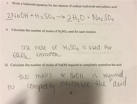 H2so4 Naoh Balanced Equation Adelaideewawood