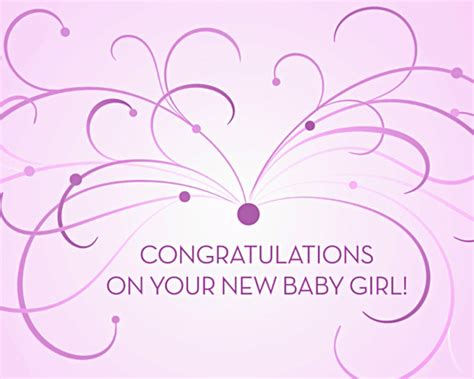 "Baby Girl Congrats" | ecard | Blue Mountain