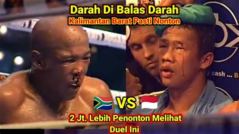 Baku Hantam Daud Yordan Vs Petinju Afrika Hingga Berdarah Youtube