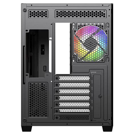 Gabinete Gamer Superframe Power Cube Cristal Mid Tower Vidro