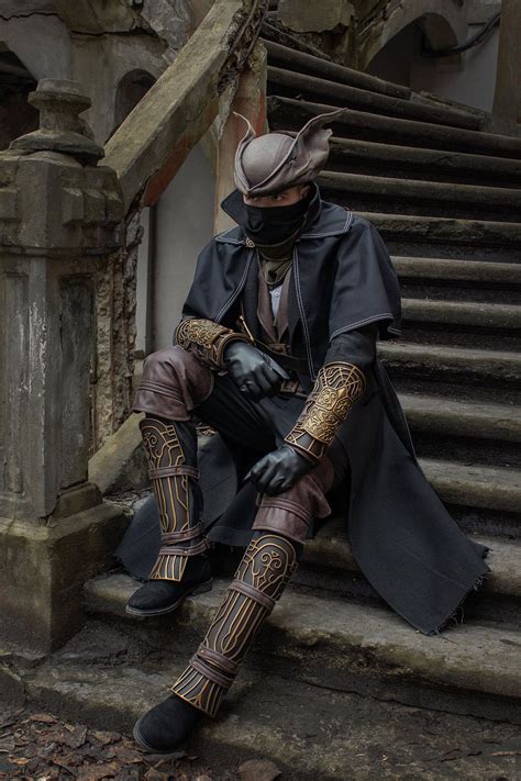 Bloodborne Cosplay Costume Hunter Attire Costume Men's Cosplay Outfit ...