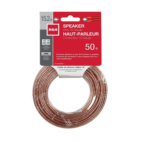 RCA Speaker Wire 50 Gauge 18 From RCA BMR