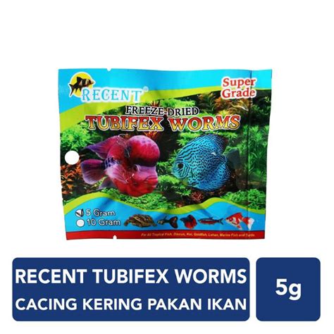 Jual Cacing Kering Tubifex Worm Gr Aquarium Shopee Indonesia