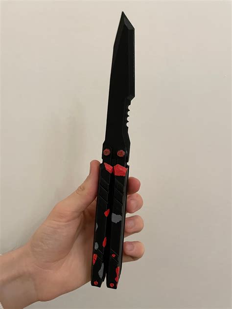 Valorant Recon Knife Valorant Butterfly Knife 3D Printed Etsy