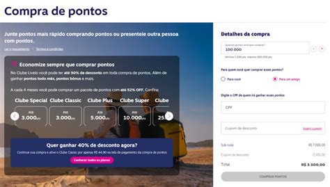 Livelo Oferece At De Desconto Na Compra De Pontos Para Um Amigo