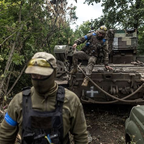 Ukraine Hits Russian Ammunition Depot Deep In Occupied Territory Wsj