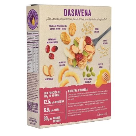 Cereal Dasavena Artesanal Ar Ndanos Y Almendras G Bodega Aurrera