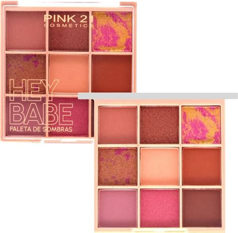 Paleta De Sombras Pink Hey Babe G