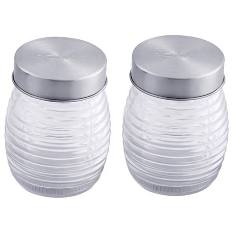 Roxx Arcadia Glass Jar 300 Ml Set Of 2 JioMart