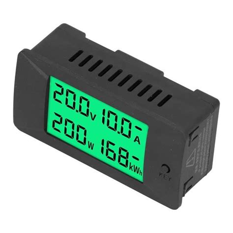 VBESTLIFE voltmètre Compteur D énergie Tension Numérique Compteur D